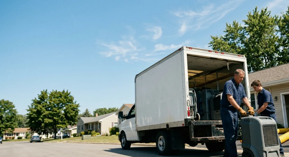 Water Damage Cleanup in Edenville, MI near me